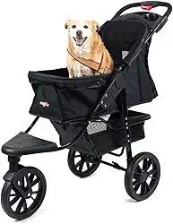 Carrinho de passeio para Pet, animal de estimação, cachorro, cão, gato de grande porte até 25 Kg