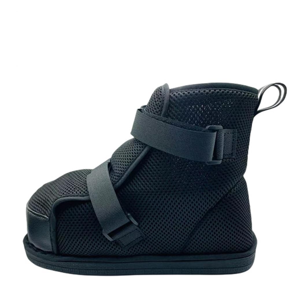 Scarponi da Passeggio Regolabili Copriscarpe per Recupero, Scarpe Post operatorie Traspiranti, Stivale Medico con Velcro, Scarpa Ortopedica per Post-operatorio,XL