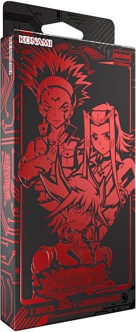 YU-GI-OH! TCG Legendary 5D'S Decks Set, Italian