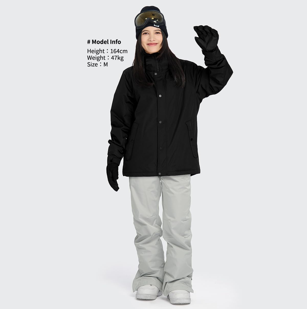 アクレイス スノーボードウェア スキーウェア レディース 上下セット M Amazon.co.jp: [アクレイス] スノーボードウェア スキーウェア