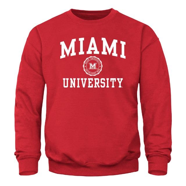 Barnesmith Crewneck Sweatshirt for College, Heritage Logo, Adult Unisex