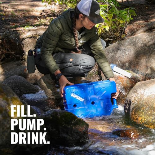 LIFESAVER® Jerrycan | Water Purifier - up to 20,000 Litres | Camping, Overlanding, Vanlife, Caravanning & Emergency Preparedness (Blue) - Image 3