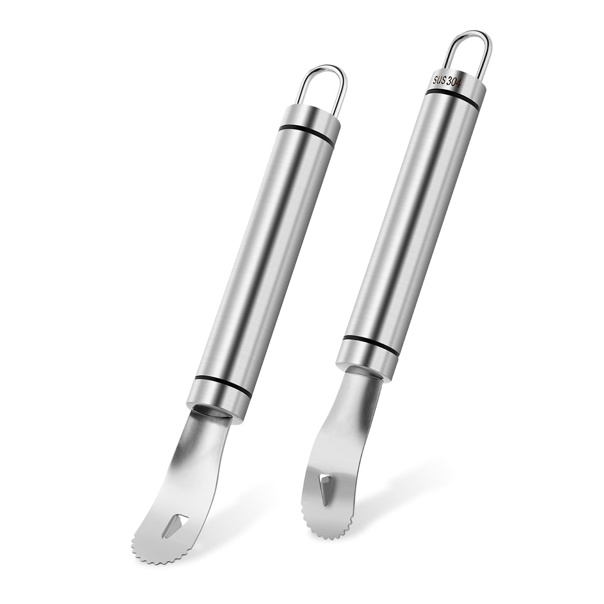 Aieve Orange Peeler, 2 Pack Stainless Steel Orange Citrus Peeler Tool, Handle Triangular-Blade Creative Kitchen Gadget, PD240322459