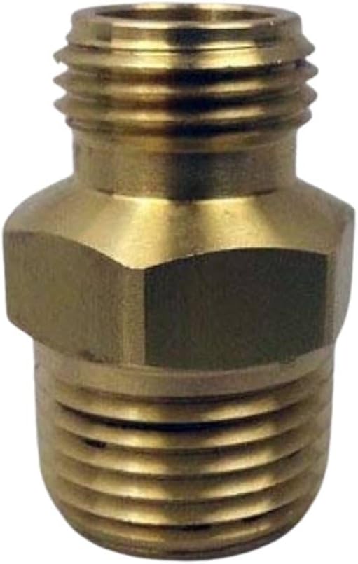 Pack of 25 - TeeJet Brass Male Nozzle Body 3/8" MNPT x 11/16"-16 Cap Thread CP1324