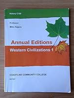 Western Civilizations 1, Annual Editions, History C180, Coastline Community College 130869038X Book Cover