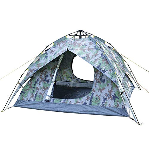 Tente automatique pop-up de camping 3-4 places ultralégère et imperméable