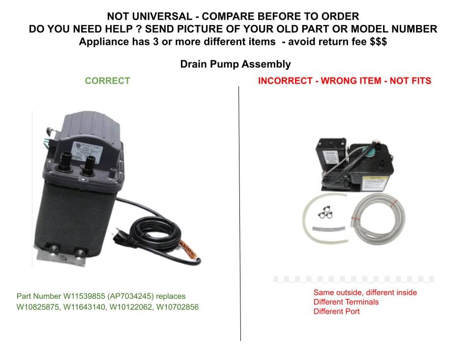 Amazon.com: Equip. DR US W10122062, W10702856, W10825875  