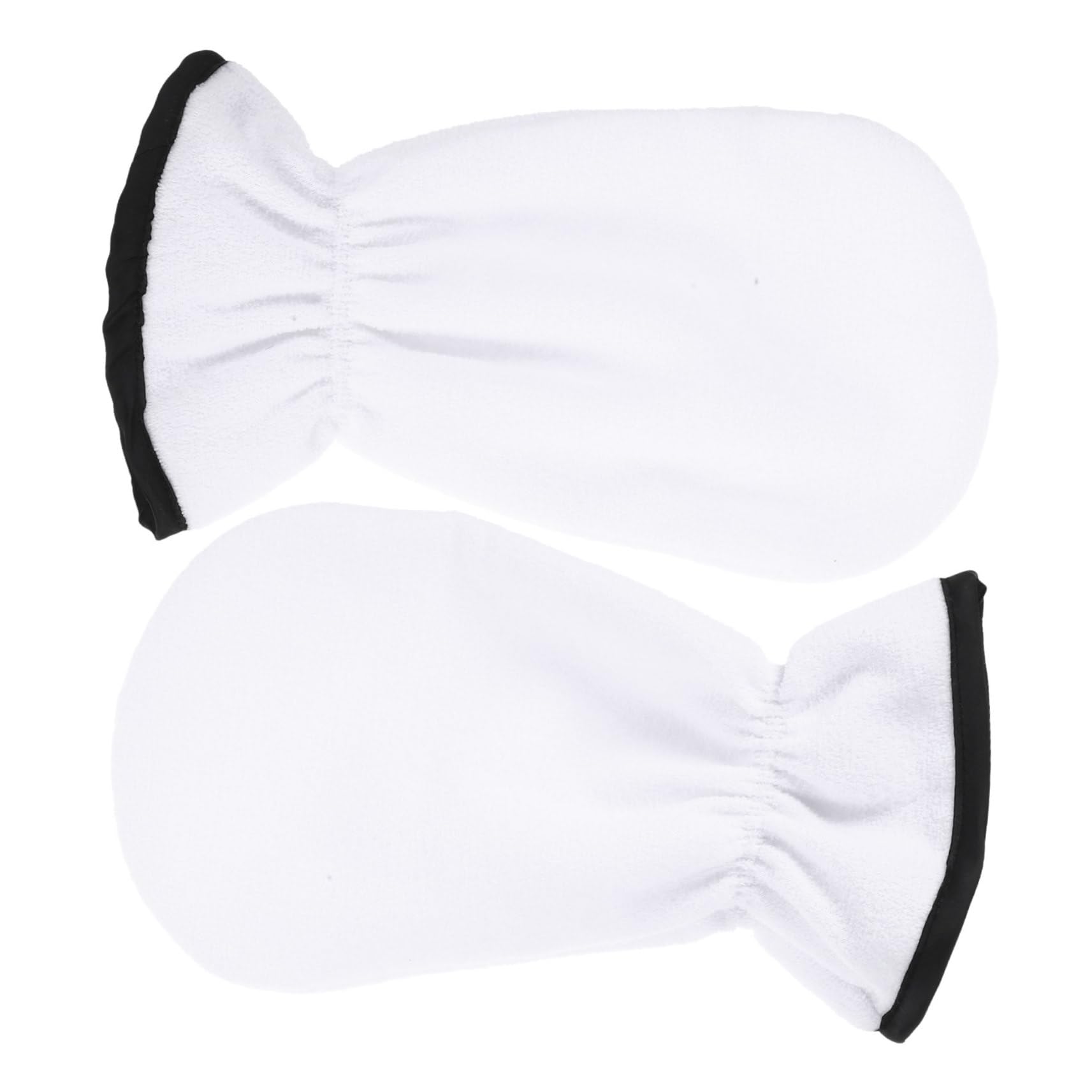 IWOWHERO 1 Pair Exfoliating Leather Gloves for Moisturizing Overnight Spa Mittens