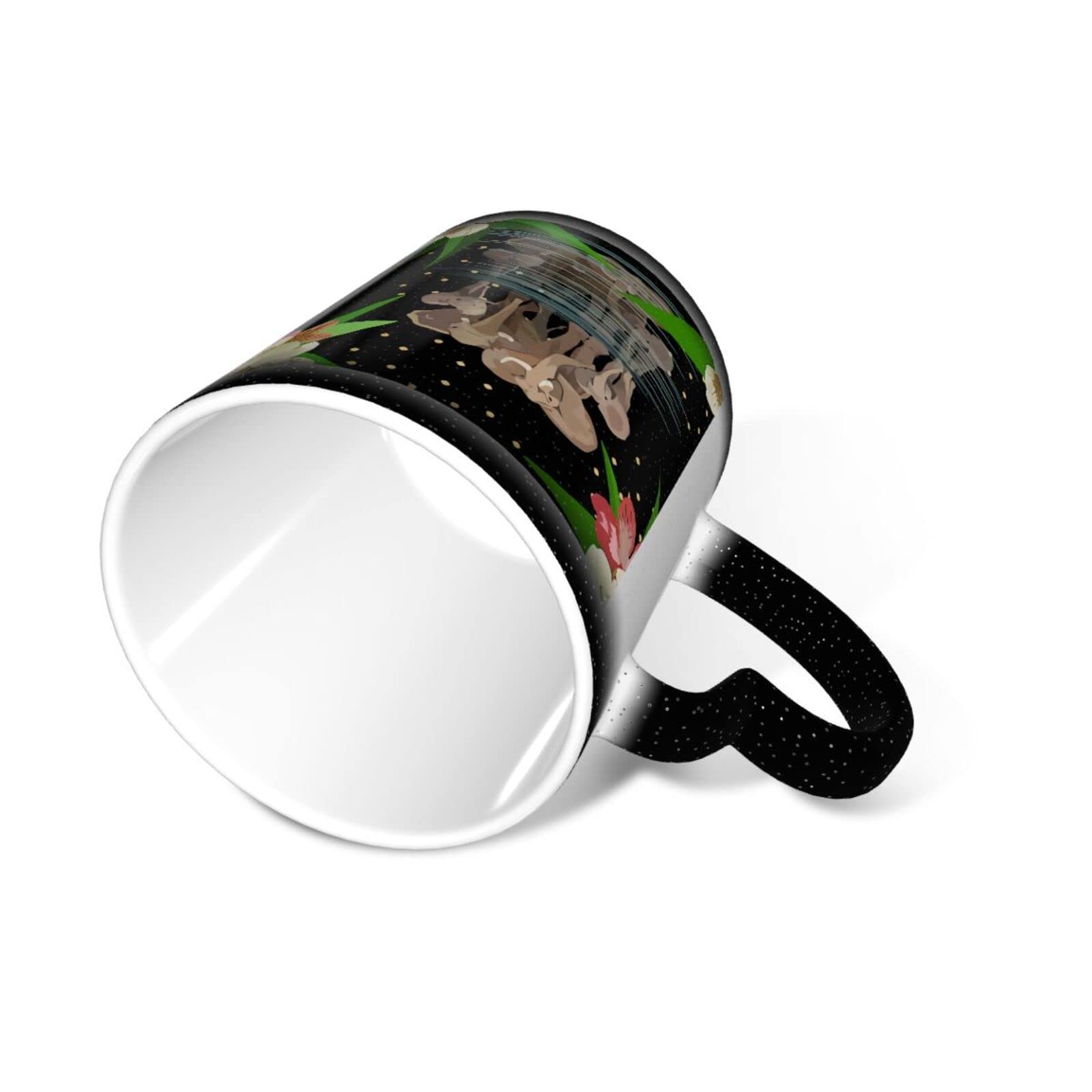 Tazza Di Caffè Elefante - Tazza Di Ceramica Artistica 350 Ml