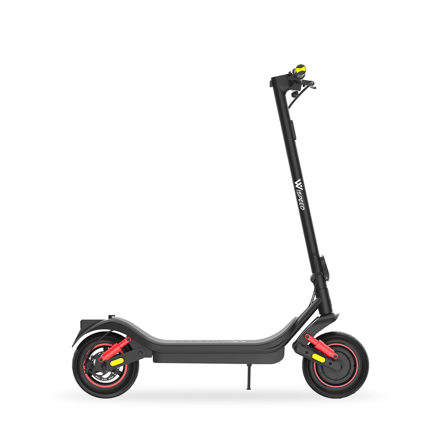 Wispeed - Airo V13 - Trottinette Électrique Adulte 10’’ - Autonomie 50 km - Moteur 400W (700W Max) - 25 km/h - Frein à Disque - IP65 - Écran LED - Clignotants - Double Suspensions