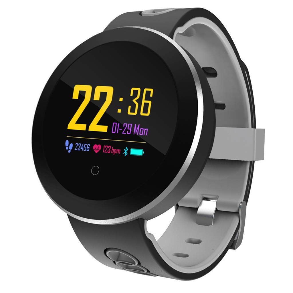 Rastreadores De Actividad Monitores De Ritmo Cardíaco Reloj De Ejercicios Deportes Al Aire Libre Calorías Contador De Pasos Pulsera Pulsera, Adecuado para Niños Hombres Mujeres Mayores