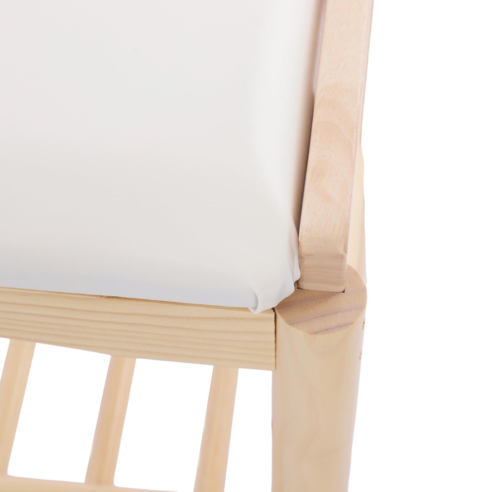 Scarpiera con cuscino 45 x 30 x 40 cm in legno di pino fino a 100 kg | La seduta imbottita facilita la vestibilità, mentre la scarpiera mantiene le scarpe ordinate e a portata di mano.