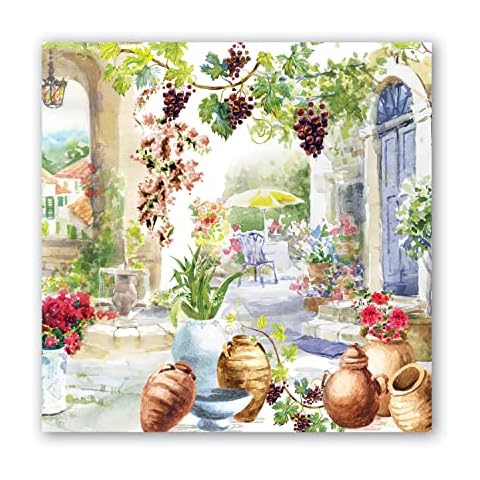 Michel Design Works Luncheon Napkins, Tuscan Terrace Design Cover