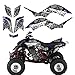 for Yamaha RAPTOR 660 YFM660 YFM ATV 2001-2005 ATV Full Fairing Decal Sticker Graphics Background Kits Decoration