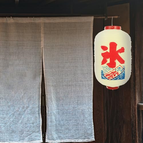 Linterna japonesa tradicional de hierro para crear ambientes de taberna en negocios 5