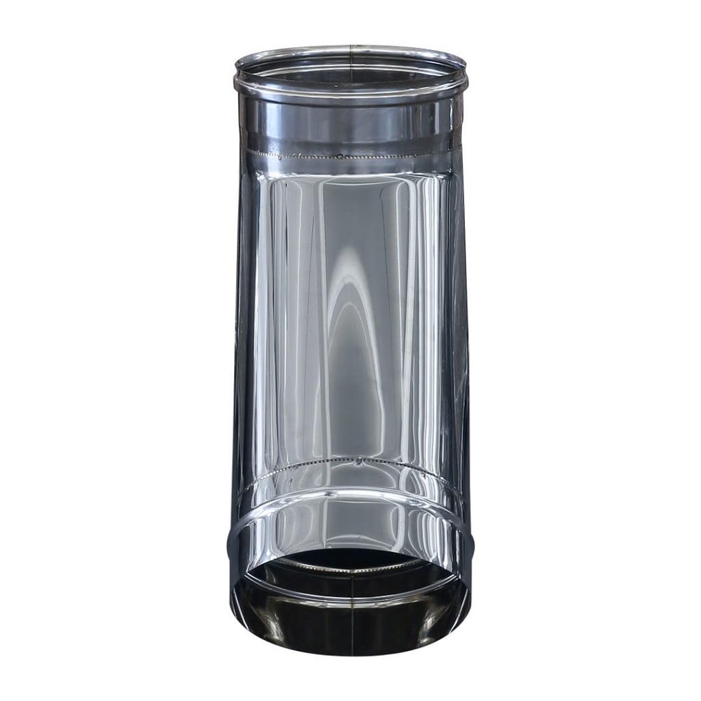 Raccordo Braga a 135° Monoparete in Acciaio Inox AISI 304 SP. 5/10 - per Camini (Ø150 mm)