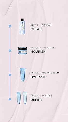 Miniatura 4 de Maria Nila Bobinas y rizos, para cabello rizado y ondulado, aceite de jojoba para mantenerse hidratado mientras se lava, manteca de karité para