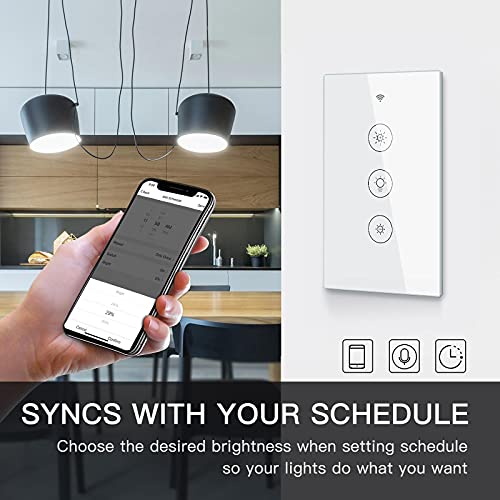 La mejor comparación de Dimmers con control remoto para dormitorios que puedes comprar esta semana. 21 Imagen adicional