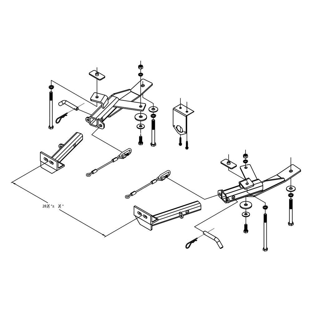 Roadmaster 31211 Tow Bar Mounting Bracket