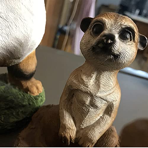 Simulation mangouste résine pour animer un jardin trop vide - 6