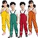 Regenhose Unisex Kinder Regenlatzhose,Wind und wasserdichte Atmungsaktiv Buddelhose Sommer Regenbekleidung Matschhose mit Hosenträgern,für Mädchen Jungen Outdoorhose Schlamm Jumpsuit Regnerischen Tag