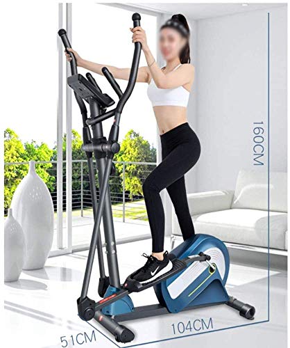 Image of Elliptical Machine Space Walker Home Small Elliptical Machine 8-Level Resistance Adjustment for Home Fitness Cardio Training Workout