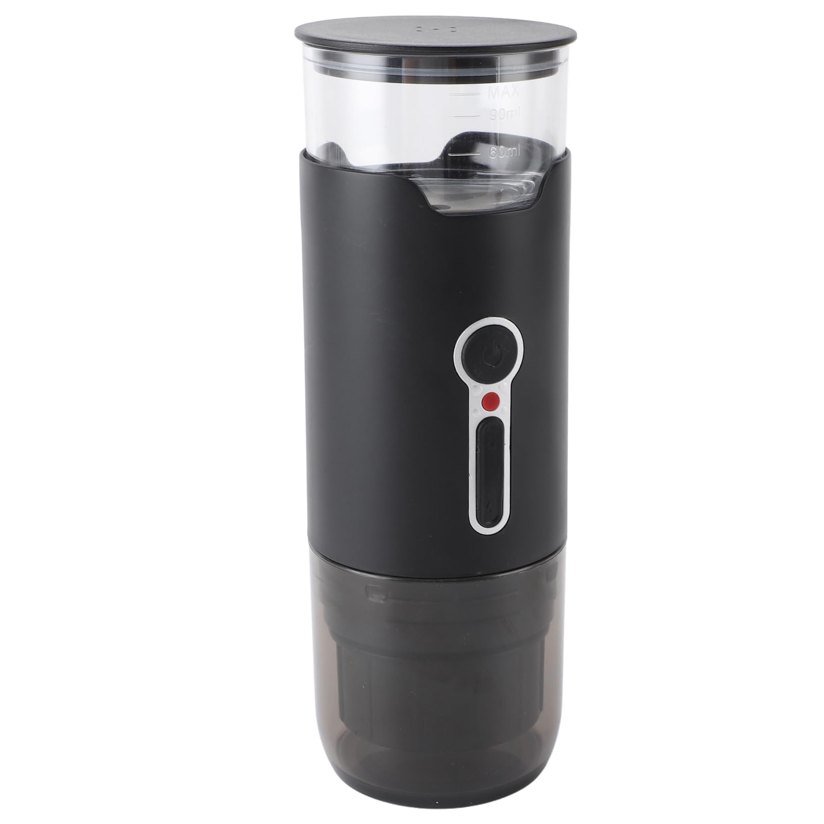 CHICIRIS Mini Machine à café Rechargeable, Portable, sans Fil, Pression de 15, pour Voyage, Camping, Bureau, Noir (Américain Sans Chauffage)