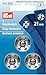 Produktbild Prym Annäh MS silberfarbig 21 mm Druckknöpfe, Plastic, Silber, Durchmesser, 3
