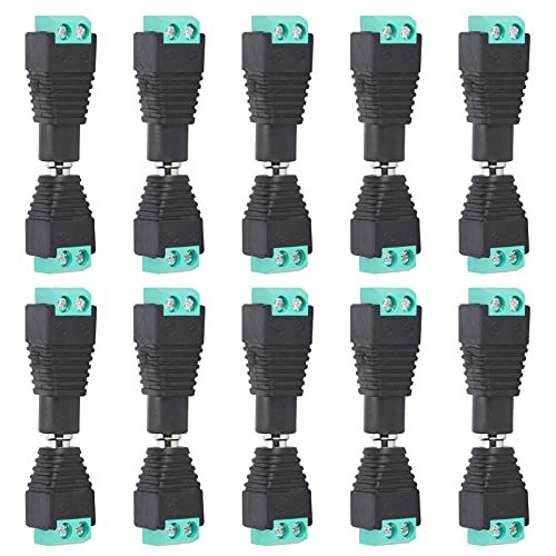 DC Mannelijke en Vrouwelijke Voedingsadapter, 5,5x2,1 Mm DC-voedingsconnector Stekkeradapterconnector voor LED-strip… - Image 8