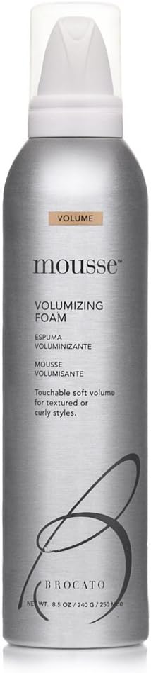 Mousse Volumizing Foam by Beautopia Hair: Natural Volume Soft Styling Foam for Curly and Textured Hair - 8.5 oz
