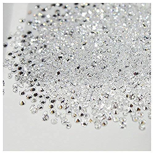 Micro Diamant – 1440 Stück Micro Diamant DIY Nägel Kristall Strass Rückseite flach Strass nicht Hotfix Strass benötigen… – Bild 3