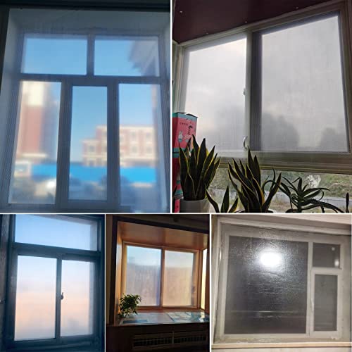 Kit de aislamiento para ventanas y cortina térmica para invierno 6