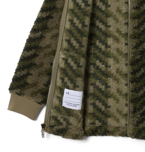 Image of Columbia Kids Rugged Ridge Ii Printed Sherpa Full Zip (little Kid /Big Kid)