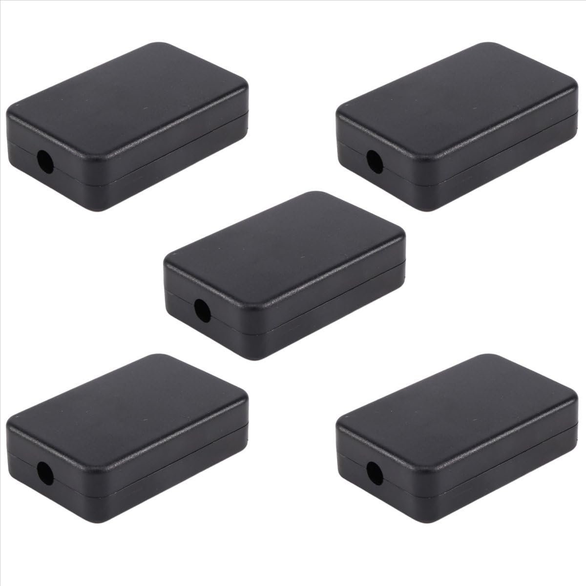Sankaka 5Pcs Waterproof Plastic Electric Project Case Junction Box 55X35x15mm