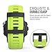 MoKo Band Compatible with Garmin Fenix 3, [6PCS] Soft Silicone Replacement Watch Band for Garmin Fenix 3/Fenix 3 HR/Fenix 5X/5X Plus/D2 Delta PX/Descent Mk1 - Multi Colors