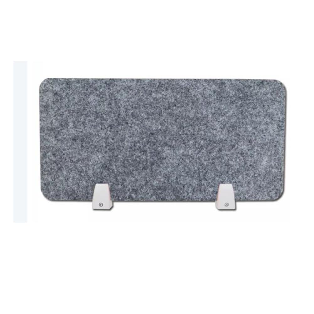 KLGFBDC Gray Desk Divider Partitions - Noise Reduction & Visual Distraction Control for Home Office & Classroom - Perfect for Student Testing & Workspaces (30x90cm)
