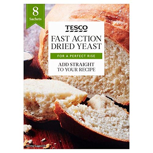 Tesco Fast Action Dried Yeast for Perfect Rise 8 Sachets - 56g (B08MB1RWFG) Amazon Price History, Amazon Price Tracker