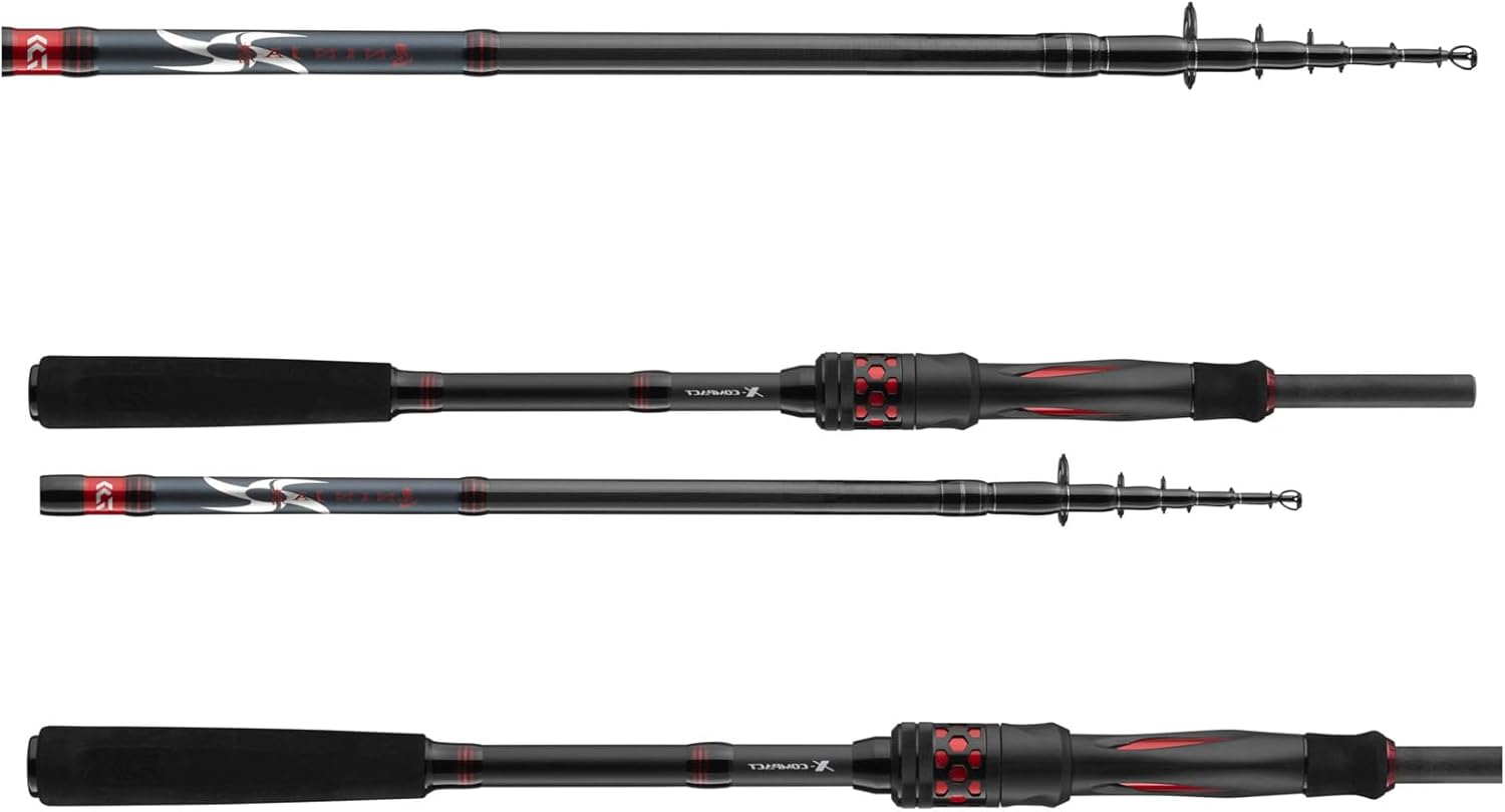 DAIWA Ninja X-Compact Spin, Spinning Fishing Rod