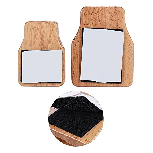 summina 2 Stück Trommel für Cajon Zubehör Companion Kastagnetten groß und mittel für Handwerkzeuge - Image 5