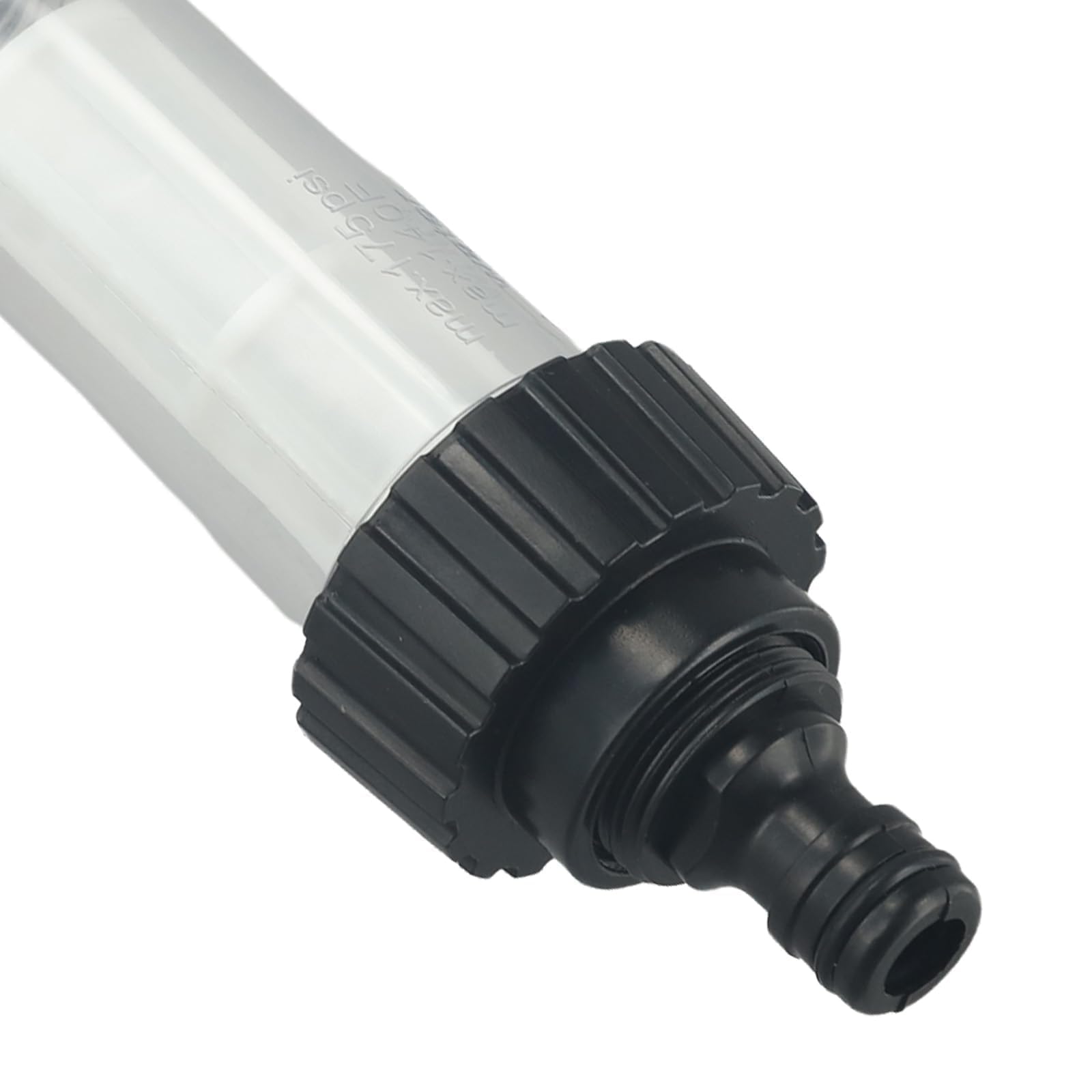Paquete de 2 filtros de Agua de Alta compatibilidad para Autocaravana, yate, jardín, Lavadora a presión con válvula de Flujo Ajustable