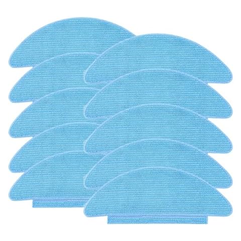 Tikom 10Pcs Replacement Mop Wipes, Only for L9000 Series, L8000 Series Robot Vacuum Cover
