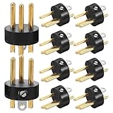 Connecteur mâle à trois broches : vous pouvez utiliser une prise xlr à 3 broches comme connecteur de microphone pour remplacer votre ancien connecteur ou un connecteur endommagé. adaptateur audio pour microphone
