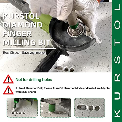 KURSTOL Diamond Finger Milling Bit - Image 4