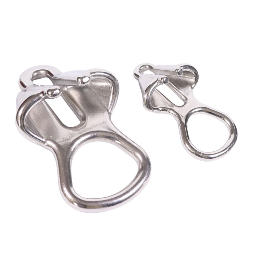 316 per Acciaio Inox Anchor Stopper 6-12mm Corda, per Marine Hardware Blocco per Anello di Ormeggio Dispositivo 10-12mm