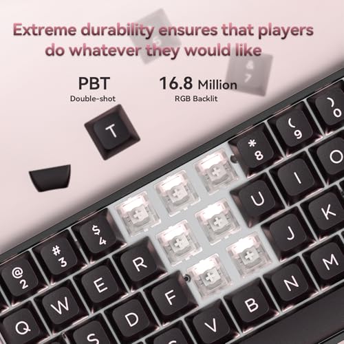 Teclado Gamer G68 Conectividad USB-C Compacto 60% miniatura 5