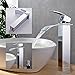 BONADE Grifo mezclador monomando, de cascada, para lavabo (baño)