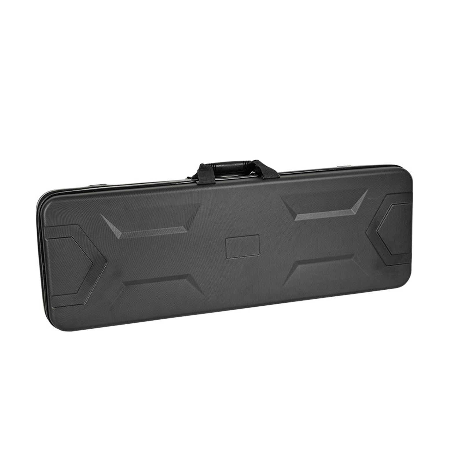 Fundas Rígidas para Rifles Plástico ABS Estuche Táctico Multiusos para Arcoi Recurvo con Asa de Transporte y Bandolera Forrado de Espuma para Viajeros, Aficionados Al Tiro, y Cazadores