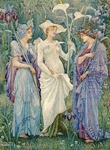 Posterazzi Ensigns of Spring Poster Print by Walter Crane, (9 x 12)