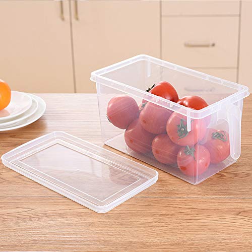 Taka Co Shoe Storage Box Kitchen Transparent PP Storage Box Grains Beans Storage Contain Sealed Home Organizer Food Container Refrigerator Storage Boxes