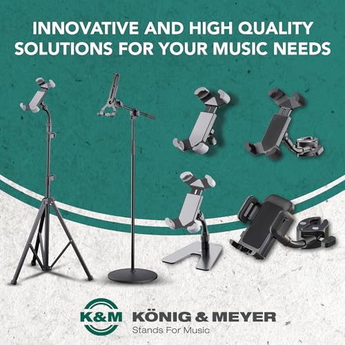 Soporte para smartphone K&M de fijación estable y ajuste universal para mesas 5